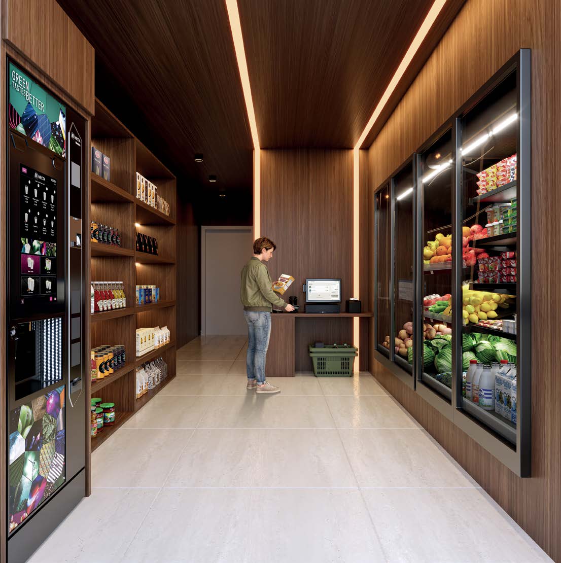 Mini Market do Aura Residence