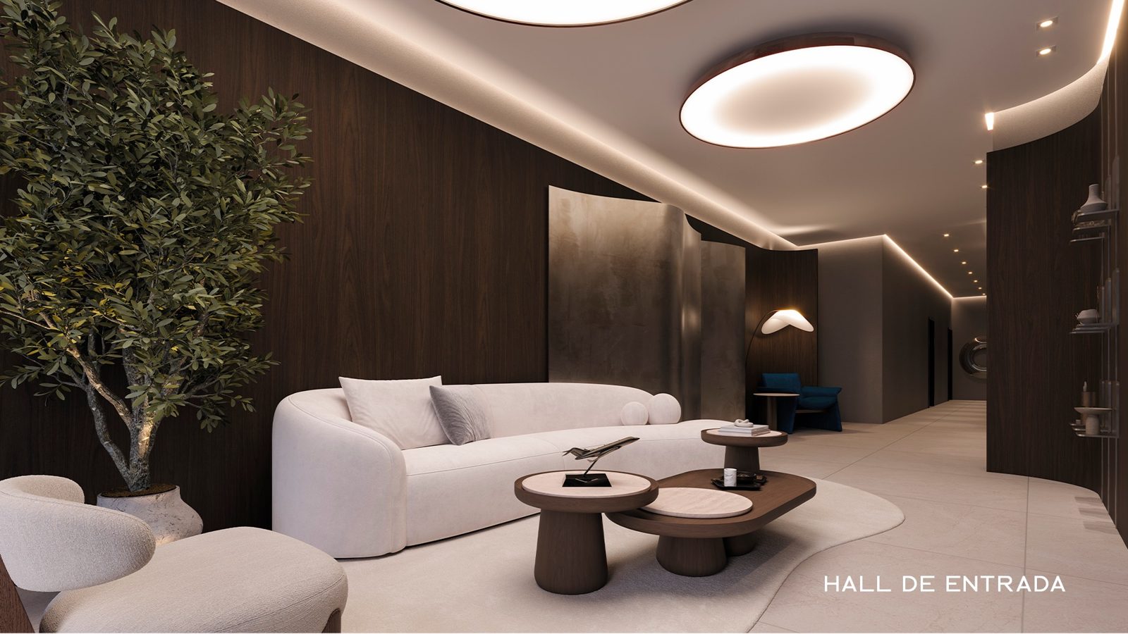 Hall de entrada do Falcon Sky Tower no Falcon Sky Tower