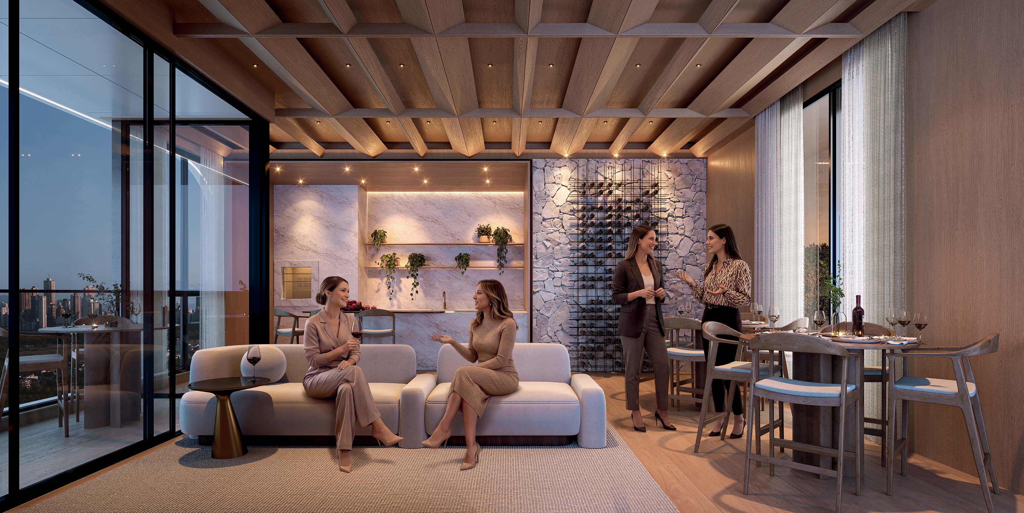 Wine Bar do Aura Residence