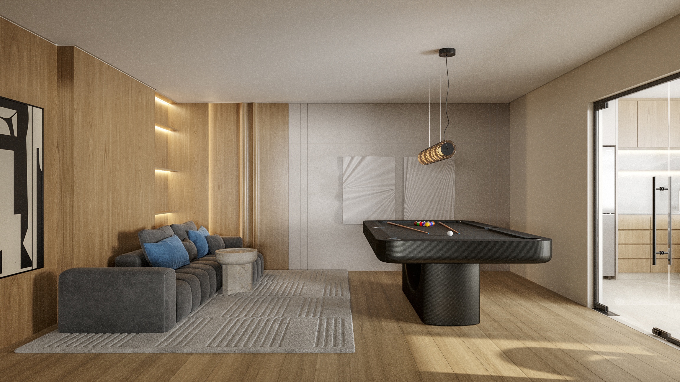 Sala de jogos do Voya Residence