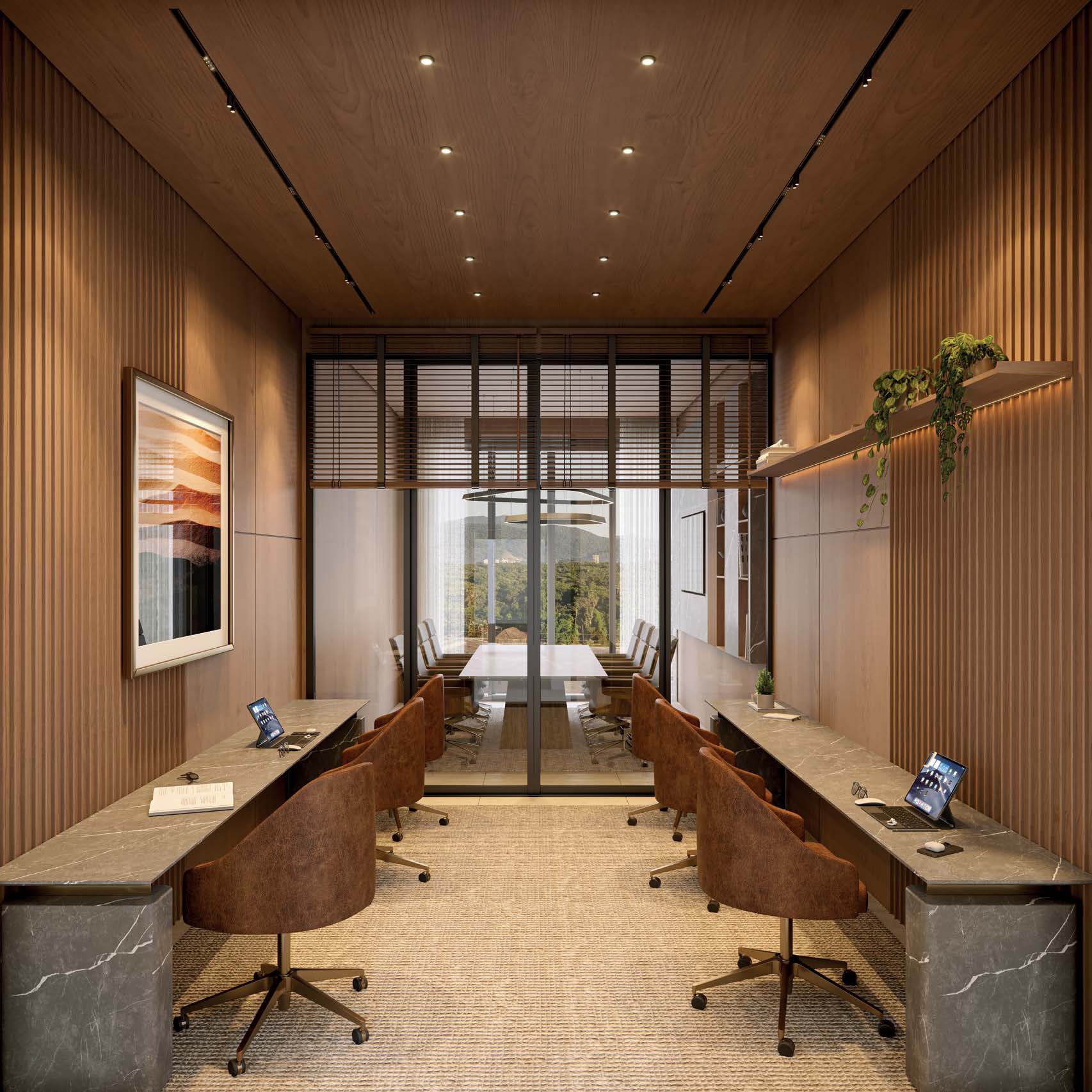 Coworking do Aura Residence