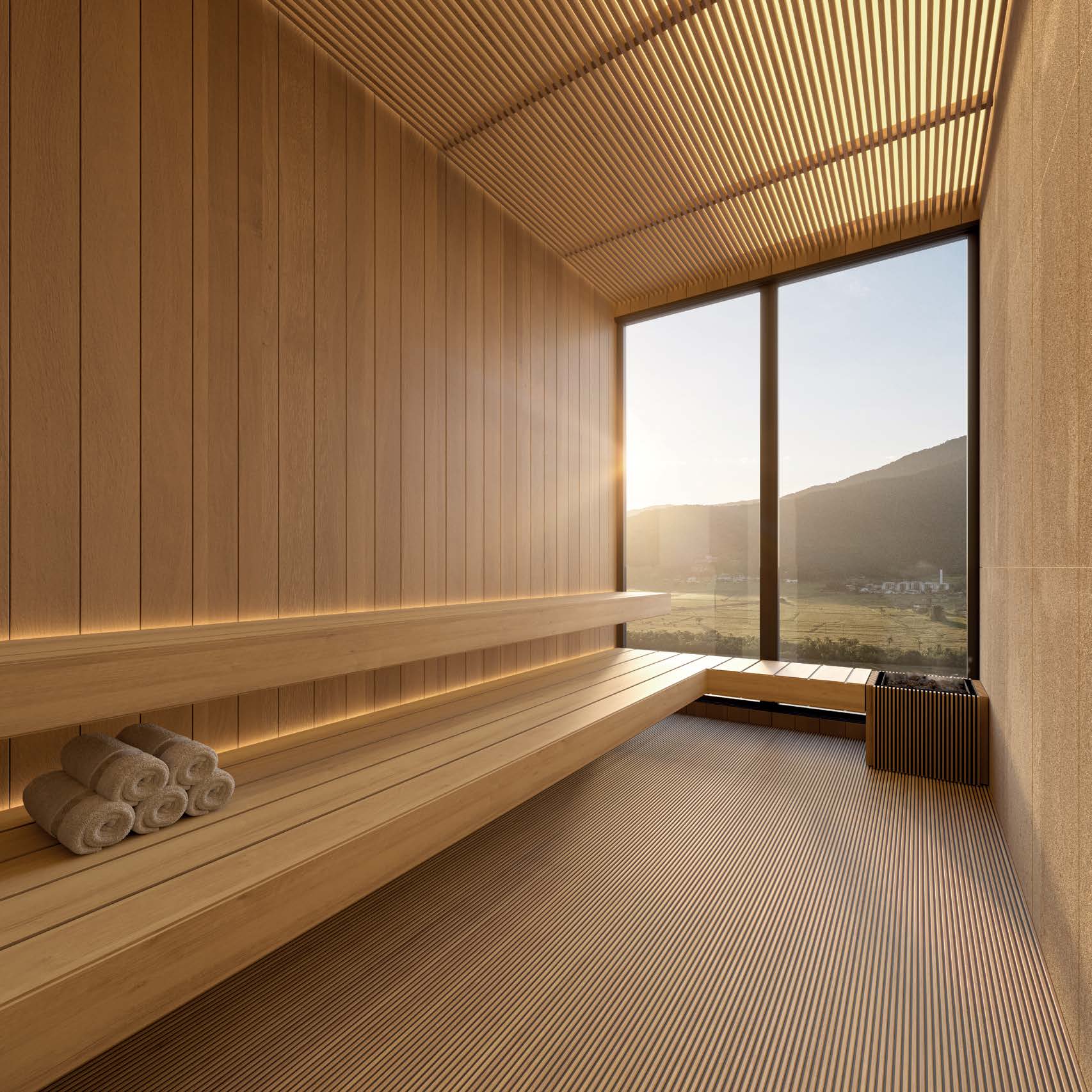 Sauna do Aura Residence