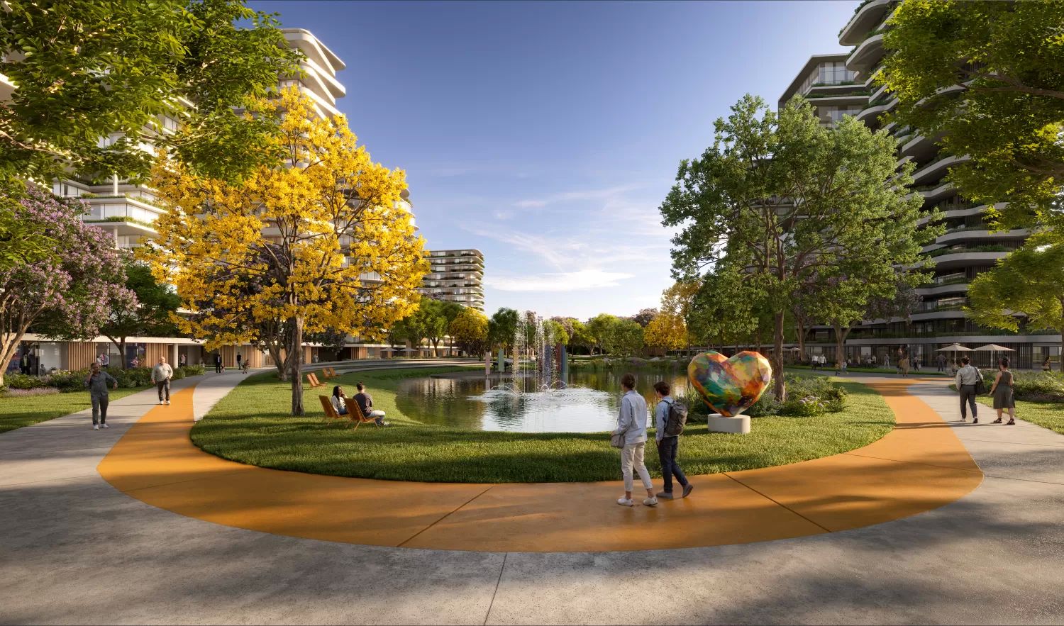 Projeto urbanístico do VivaPark Porto Belo