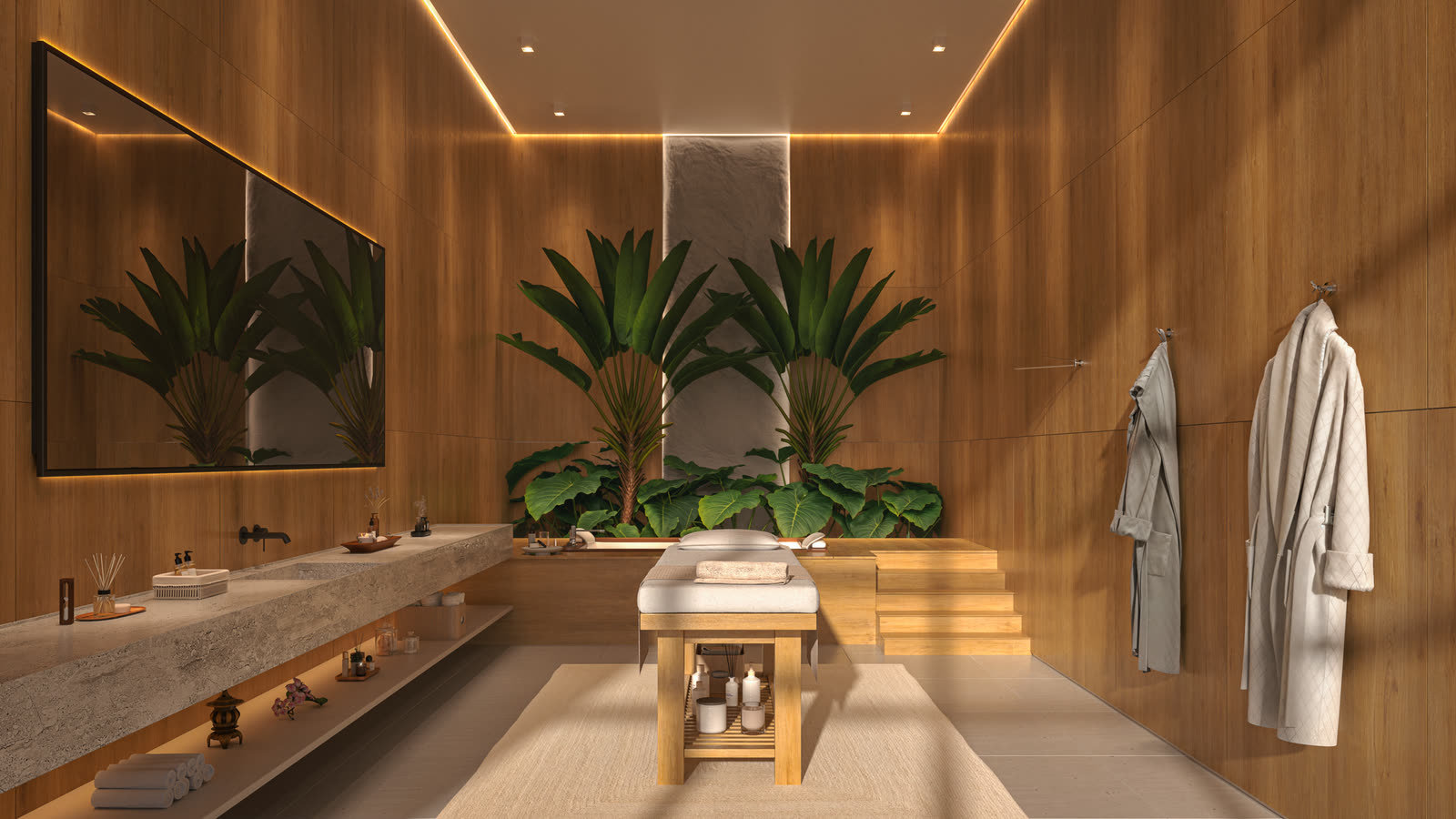 Spa do Summer Bay Home em Itapema